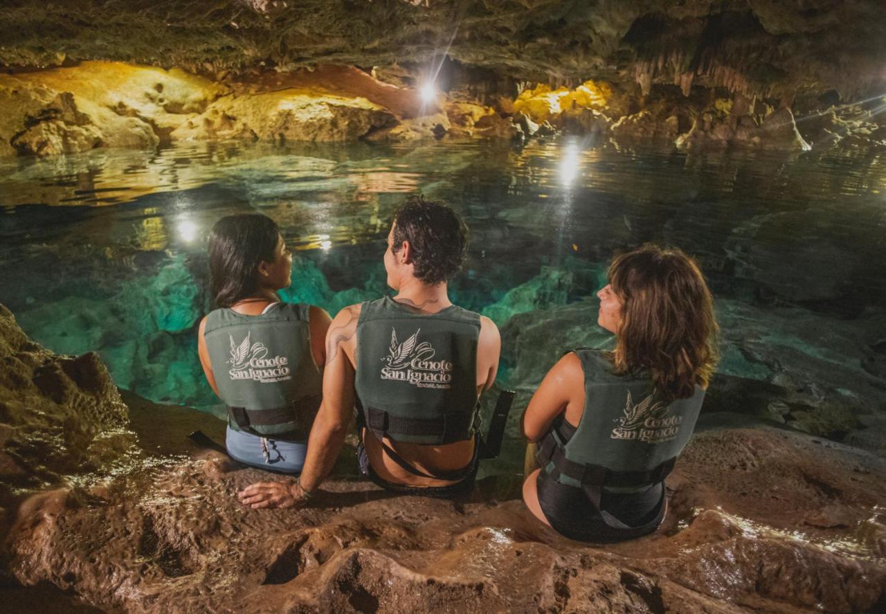 Cenote San Ignacio Villa Chochola Bagian luar foto