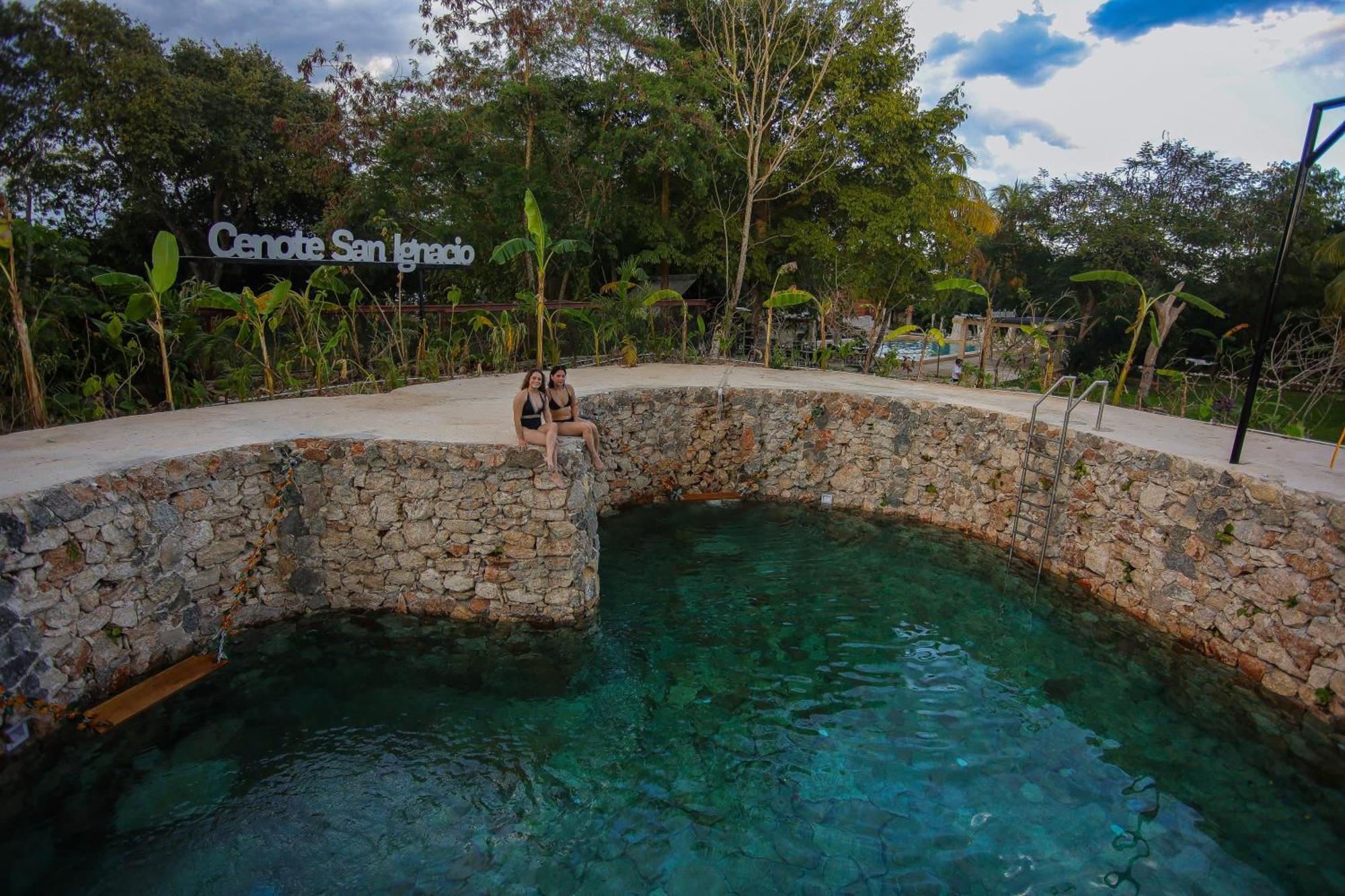 Cenote San Ignacio Villa Chochola Bagian luar foto